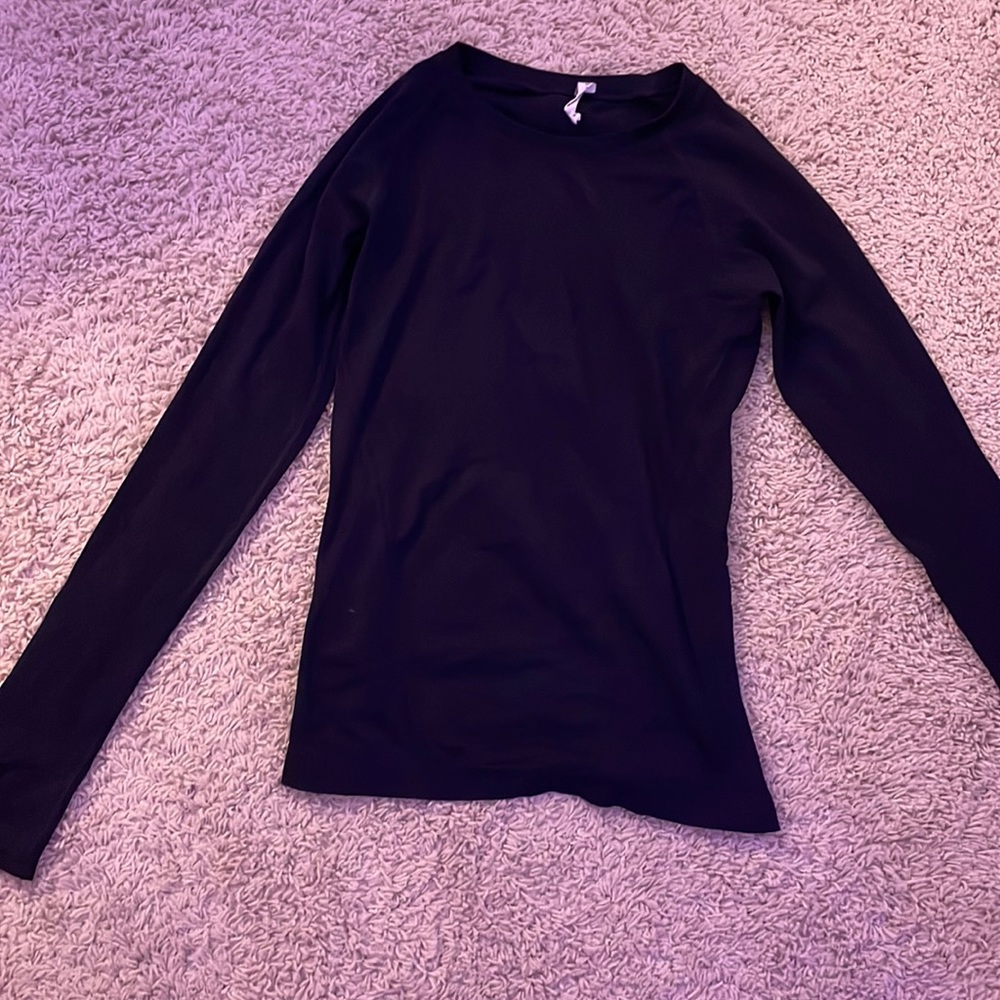 Black Athleta tight work out shirt size XS
